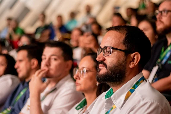 Participantes acompanharam a programação